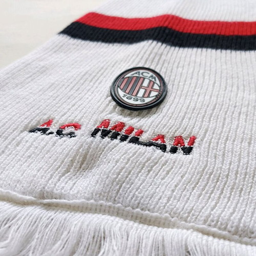 AC Milan scarf collectible double-knit used