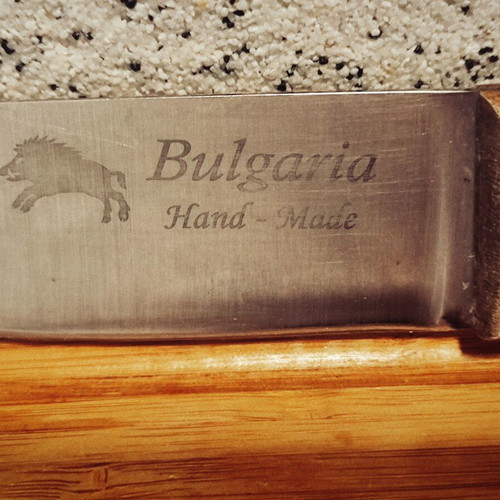 Hunting knives for skinning, handmade, Huter Georg and ASERO TOLEDANO