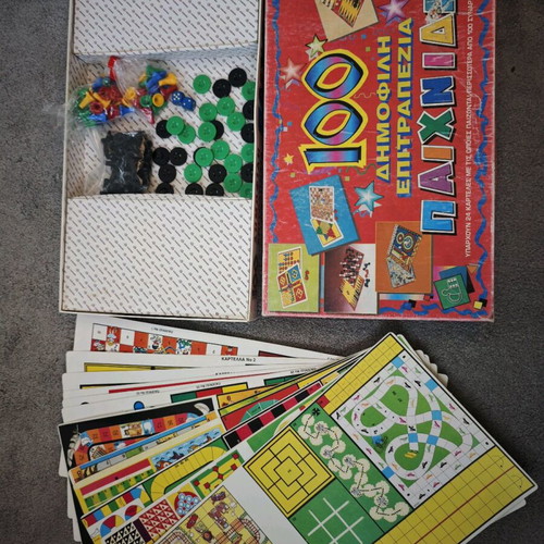 100 Popular Vintage Board Games Used