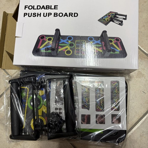 Foldable Push-Up Board with Handles new, home workout training system