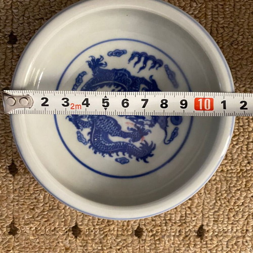 Jingdezhen blue-and-white porcelain set, 6 pieces, new