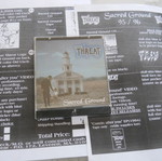 The Threat Sacred Ground CD used, metal