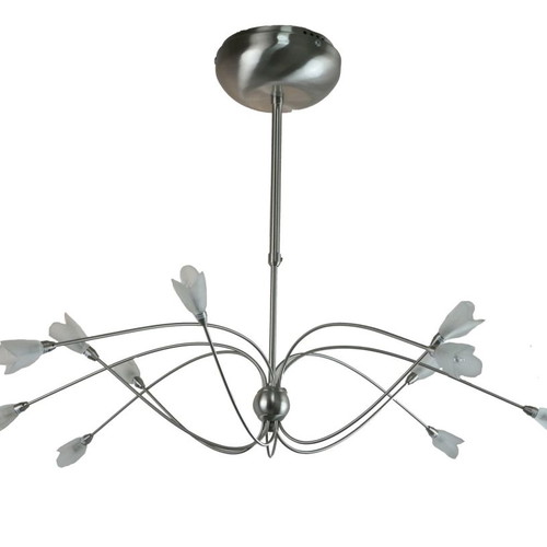 Dodekafoto ceiling light nickel with matte glass new