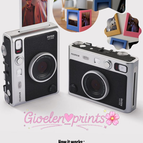 Personalized magnets new, instax mini format