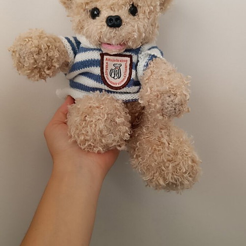 Knitted Puppy New Handmade Soft Plush Toy