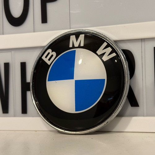BMW car emblem 82mm like new