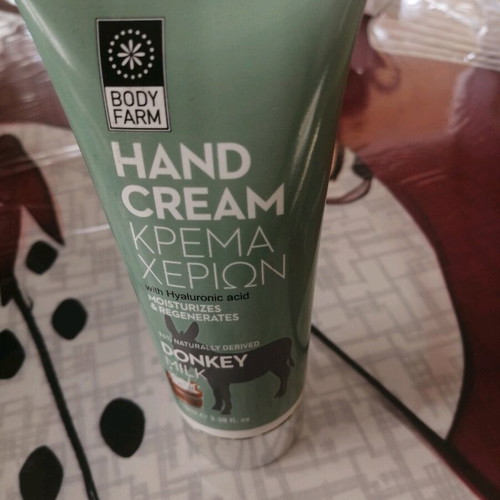 Bodyfarm hand cream 100ml new with donkey milk