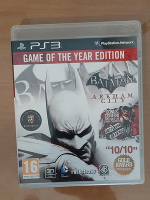 Batman Arkham City Game Of The Year Edition PS3 like new