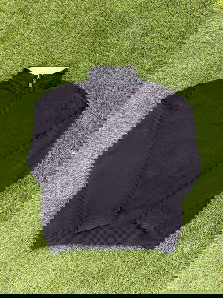 Nautica Knited Sweater ΜΜ Fleece 1/4 Zip (Black)