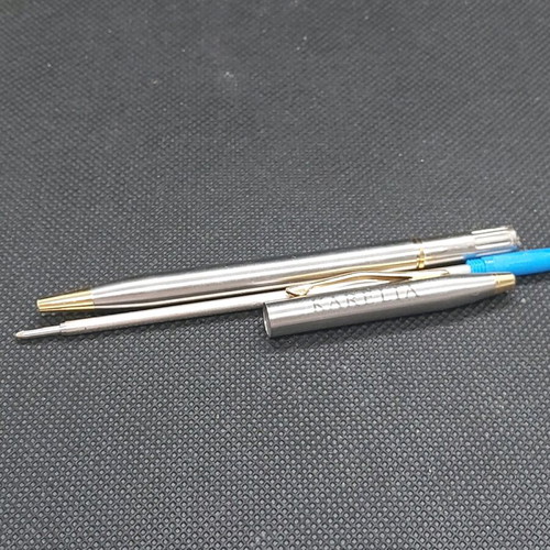 Karelia promotional pen new, metal Cross-type from the 90s