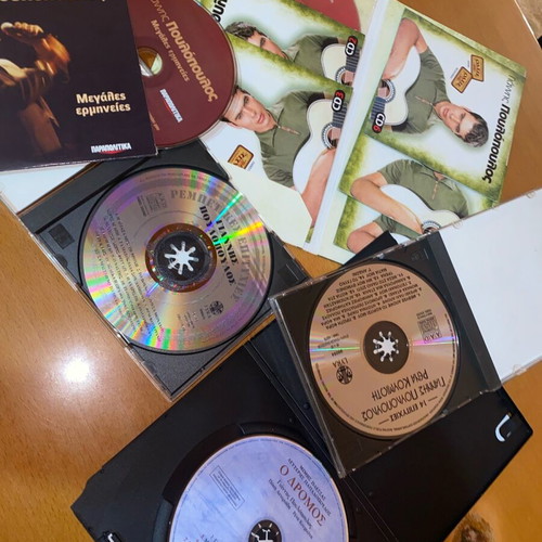 Giannis Poulopoulos Large Collection 10 CDs like new, entechno