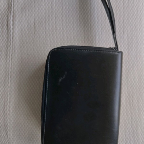 Travel organizer new, black, with 2 main storage compartments