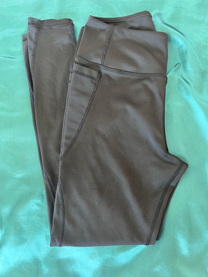 SHEIN black sports leggings size S like new with transparent pockets