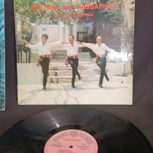 Sirtaki and Hassapiko vinyl used, 12 instrumental hits