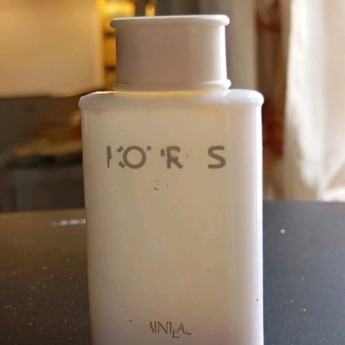Ysl Kouros miniature used, vintage fragrance, empty with bottle wear