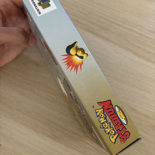 Pokémon Stadium 2 Nintendo 64 box and manual used