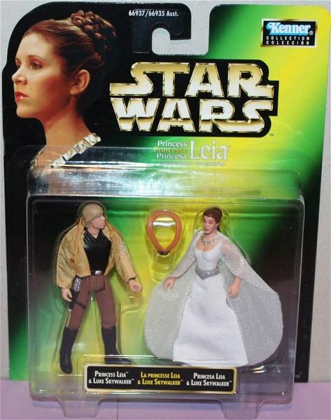  Kenner Star Wars Princess Leia Collection Princess Leia & Luke Skywalker (9 ekatosta) kenourgio timi 15 evro