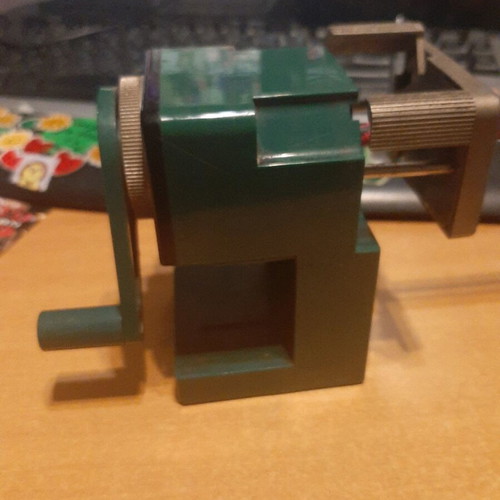 Vintage pencil sharpener used, rare and old