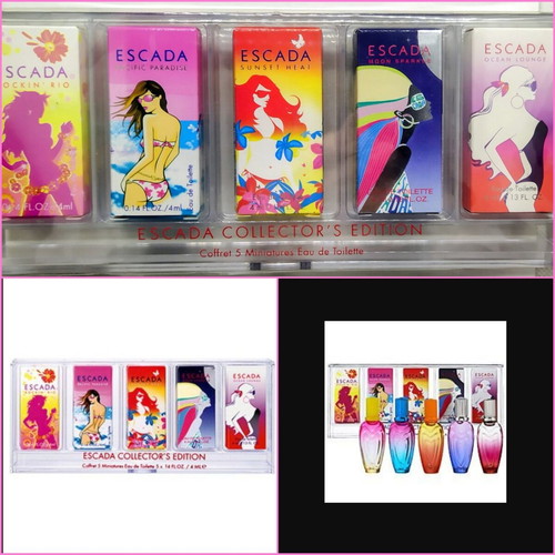 Escada Collector's Edition mini perfume set 5x4ml Eau de Toilette