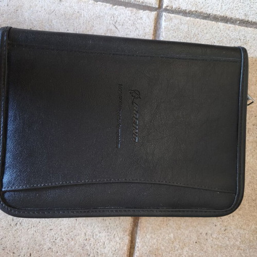 Boeing leather notebook like new
