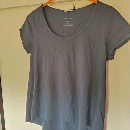 Celestino women's blouse used, blue, size L-XL