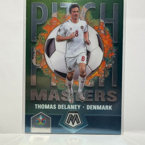 Panini Mosaic Uefa Euro 2021 Thomas Delaney #5 Pitch Masters card new