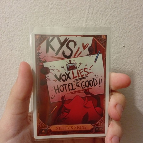Hazbin Hotel Season 2 1st Edition Foil Trading Card Bundle like new