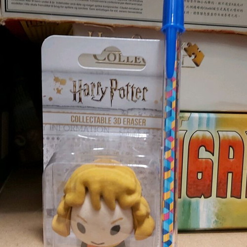 Harry Potter 3D Eraser Hermione brand new, sealed