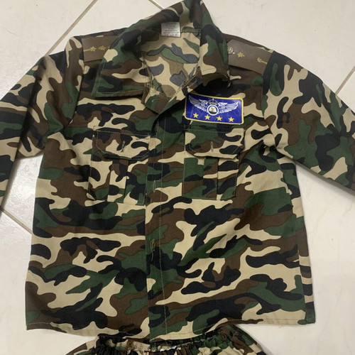 Military and Police Costume for Kids Age 6 used