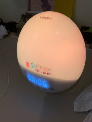 Lenco CRW-110 FM ραδιορολόι με φως αφύπνισης σαν καινούργιο