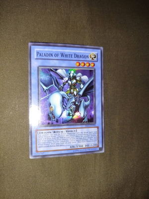 YuGiOh Paladin of White Dragon DR1-EN081 μεταχειρισμένο Super Rare Unlimited Edition
