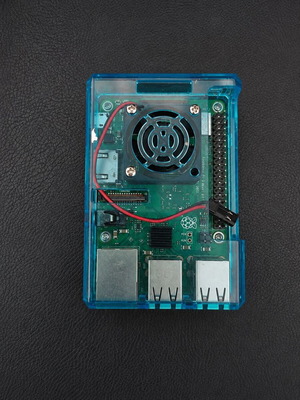Raspberry Pi 3 Model B+ with 64GB SanDisk, case and fan
