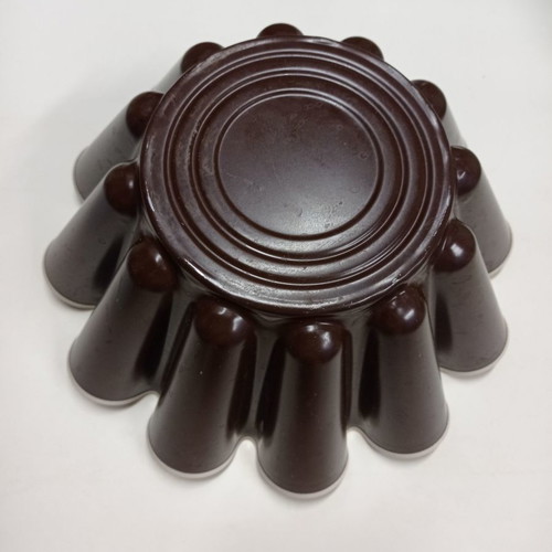 KITCHENWARE CAKE MOULD METALLIC BROWN BEIGE 23 MM DIAMETER