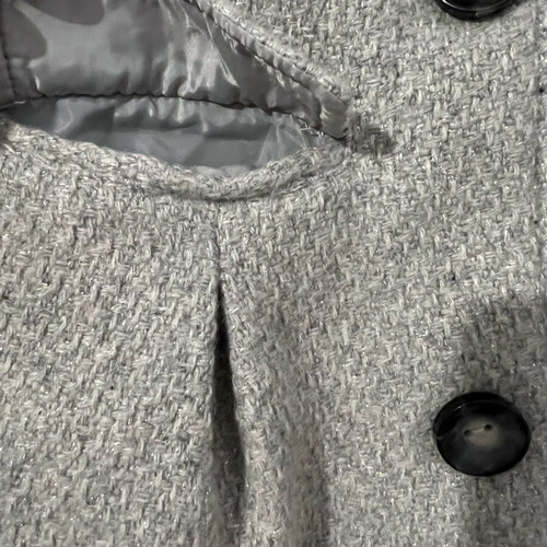 Sam 0 13 girls' grey coat like new, size 4 years