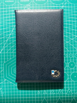 Συλλεκτική δερμάτινη ατζέντα Olympic Games 2004 καινούργια με ταινία γνησιότητας