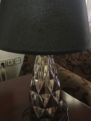 Lamp silver color new