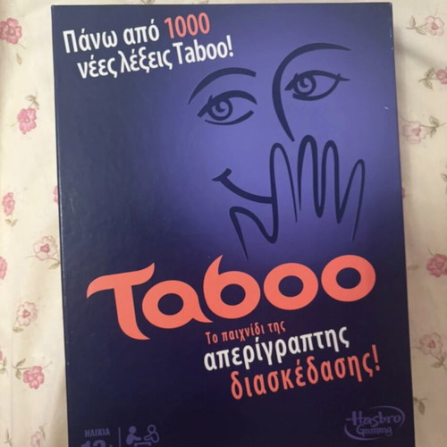 Taboo board game by Hasbro like new