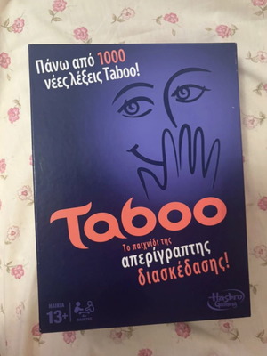 Taboo board game by Hasbro like new