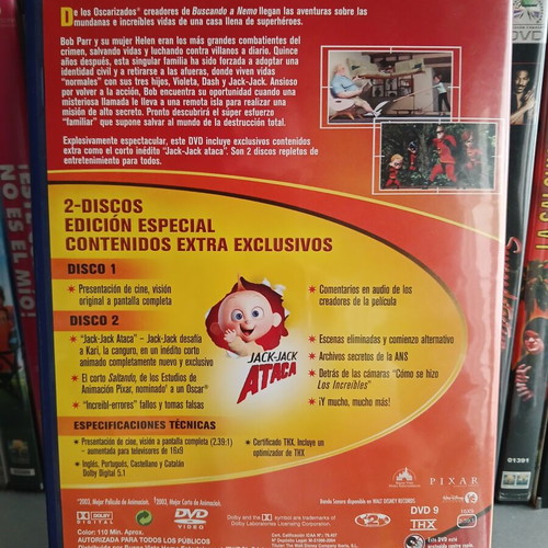 The Incredibles DVD
