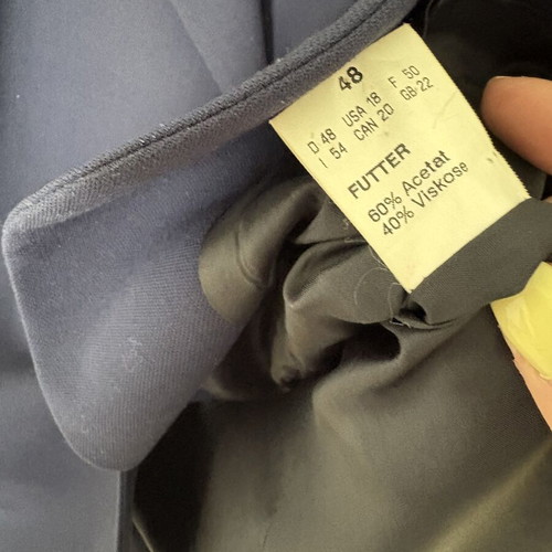 Fordan jacket dark blue size 48 like new