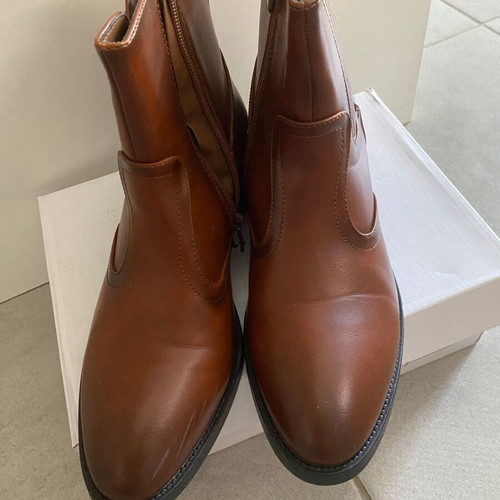 Cowboy ankle boots used, brown, size 40