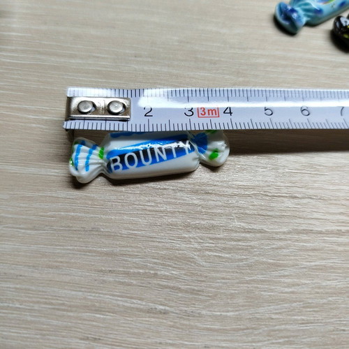 Miniature candies new, set of 20, epoxy resin