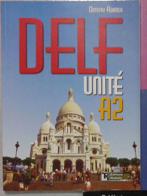 Βιβλία εκμάθησης γαλλικών Delf unite 2 Α2 αχρησιμοποίητα
