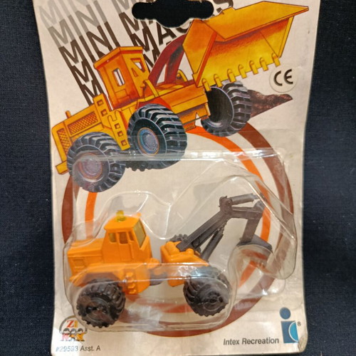 Die Cast Toy Car ZEE Toys Excavator like new, sealed