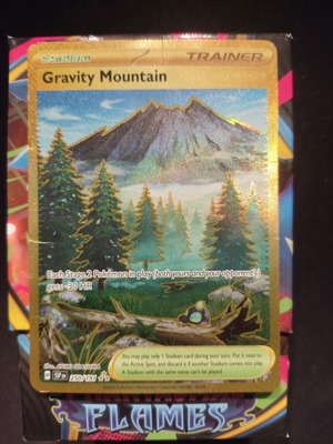 Gravity Mountain Pokemon κάρτα μεταχειρισμένη, Scarlet & Violet 250/191