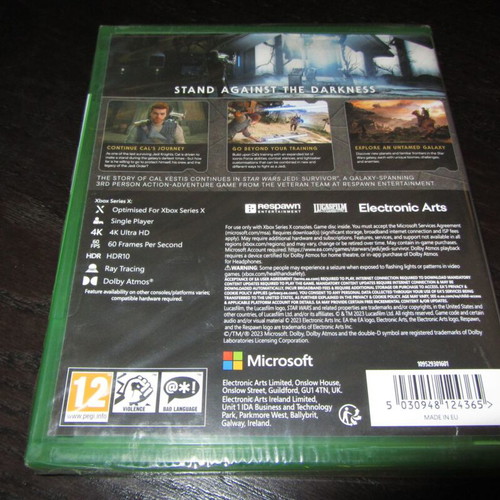 Star Wars Jedi Survivor Xbox Series X new sealed