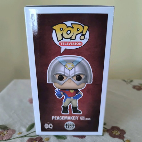 Funko Pop Peacemaker with peace sign new