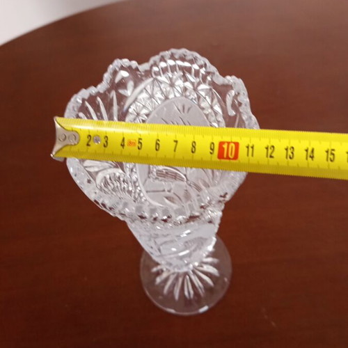 Crystal vase for flowers new