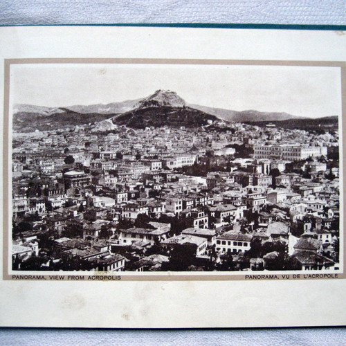 Photo album with Greek monuments photos used