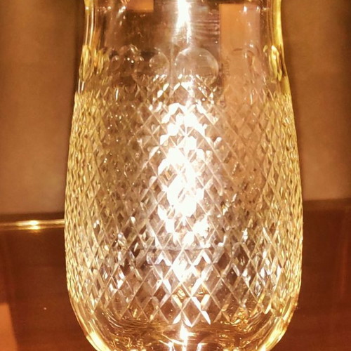 Lamp glass 5Φ used, 18cm height, clear colorless